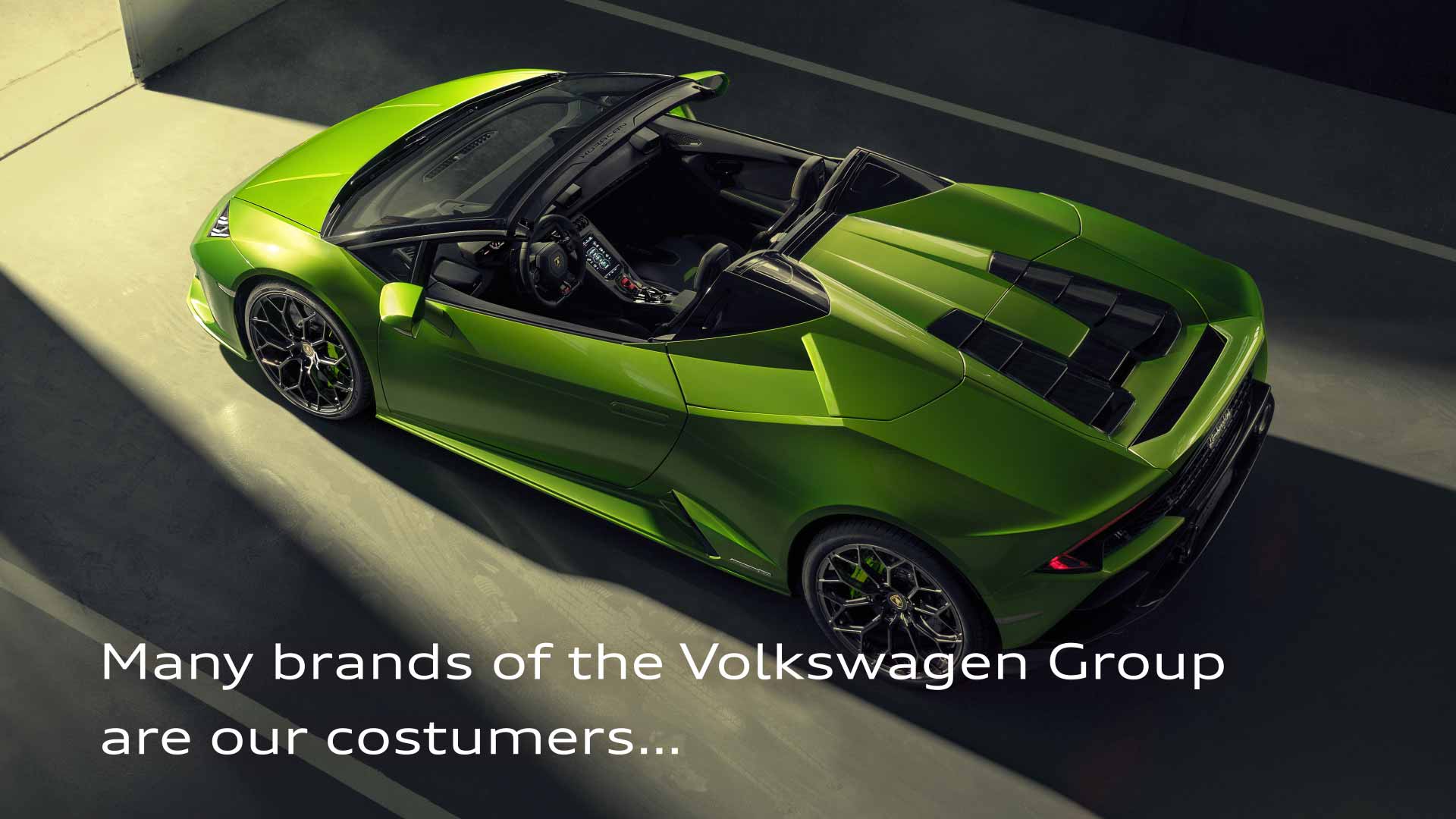 …Audi, Volkswagen, Porsche, Lamborghini, Bentley, Skoda, SEAT, CUPRA