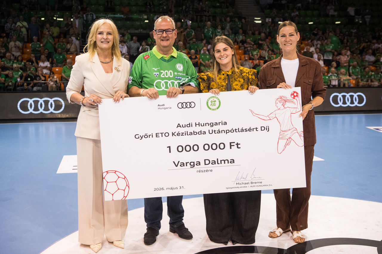 Audi Hungaria, Győri Audi ETO KC, szponzoráció, partnerség