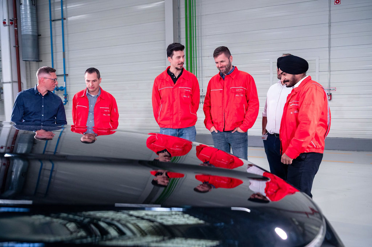 Audi Q9, Mitarbeitende, Technische Entwicklung