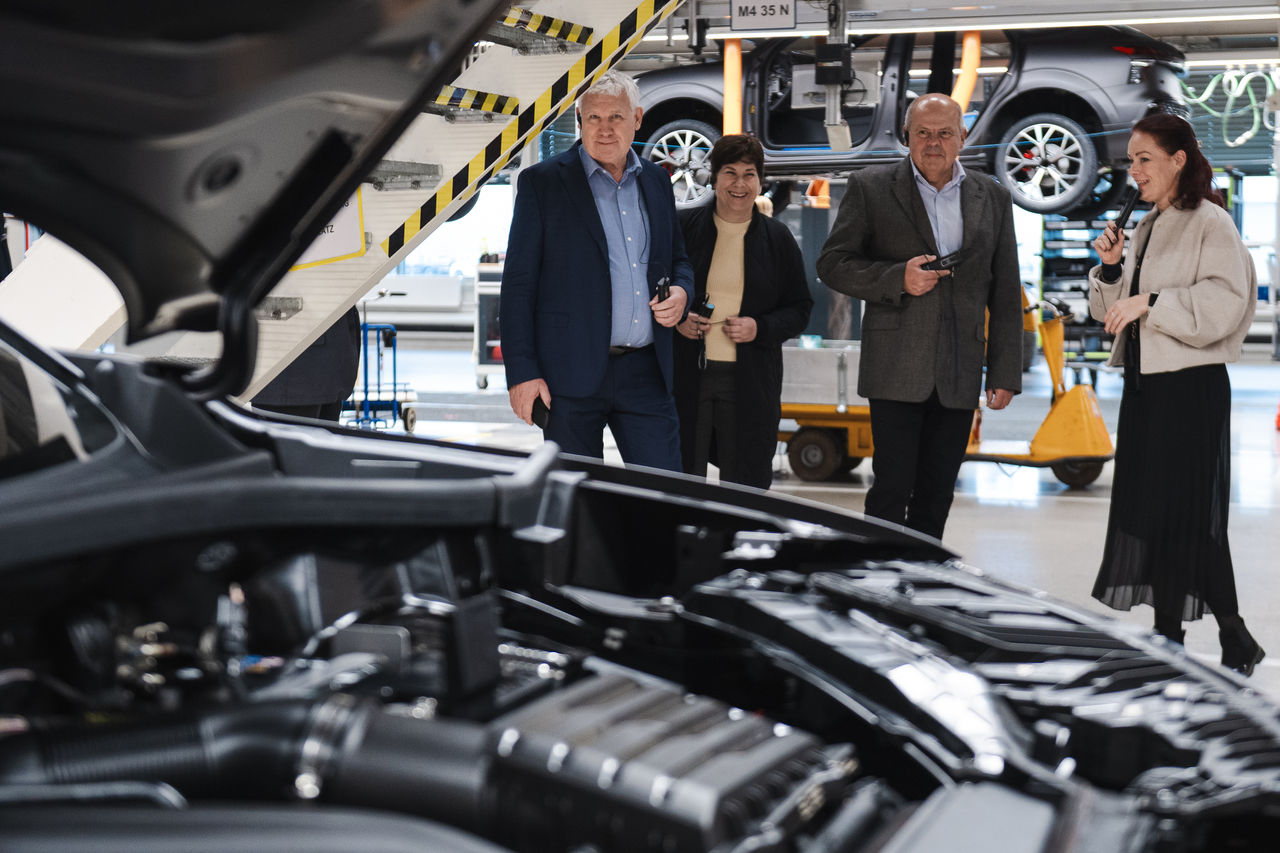 Gyárlátogatás az Audi Hungaria Járműszereldéjében